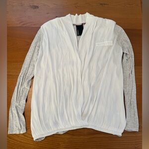 Dolan Cream and Gray T-Shirt